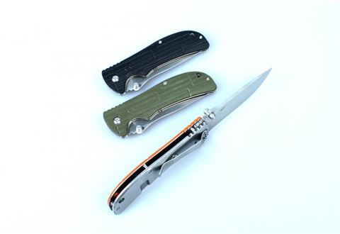 Нож Ganzo G723M (черный, зеленый, оранжевый)