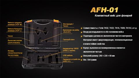 Кейс для фонарей Fenix AFH-01