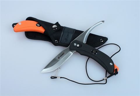 Нож Ganzo G802 (черный, оранжевый)