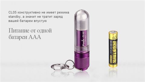 Фонарь Fenix CL05 Liplight