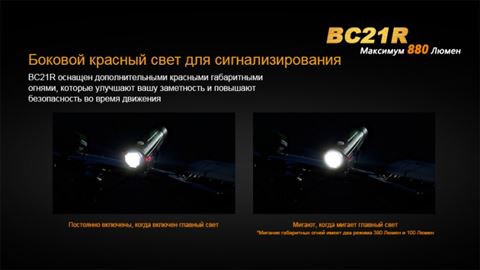 Велофара Fenix BC21R XM-L2 T6 natural white LED