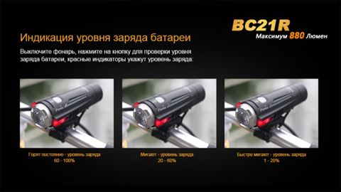 Велофара Fenix BC21R XM-L2 T6 natural white LED