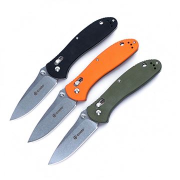 Нож Ganzo G7392 (оранжевый, черный, зеленый)