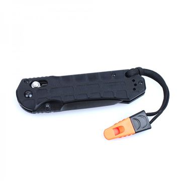 Нож Ganzo G7453P-WS (черный, оранжевый)