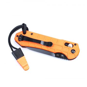 Нож Ganzo G7453P-WS (черный, оранжевый)