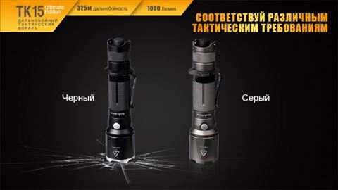 Фонарь Fenix TK15UE CREE XP-L HI V3 LED Ultimate Edition