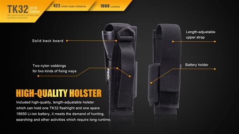 Фонарь Fenix TK32 Cree XP-L HI V3 2016 Edition