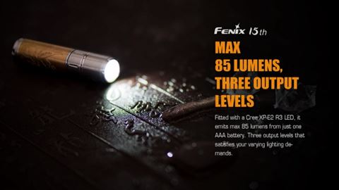 Фонарь Fenix F15 Cree XP-E2 R3