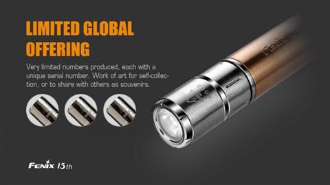 Фонарь Fenix F15 Cree XP-E2 R3