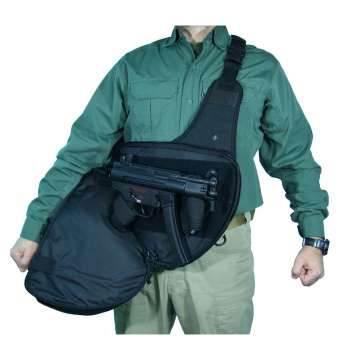 Рюкзак слингер DANAPER STEALTH, Black /1901099/