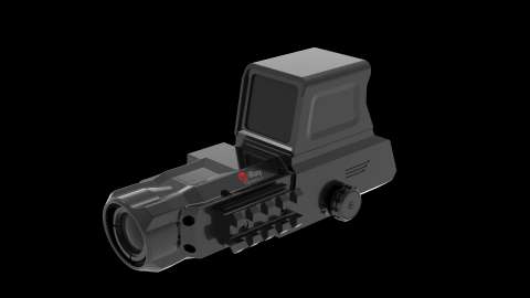 Двохканальний приціл Fast FAL 19 1x34D