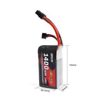 Аккумулятор GEPRC Storm 4S 1400mAh 120C Lipo