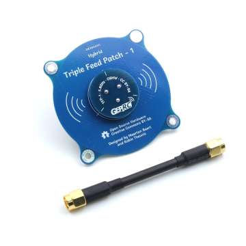 Антенна GEPRC Triple Feed Patch-1 5.8GHz CP FPV (PR-SMA Male)