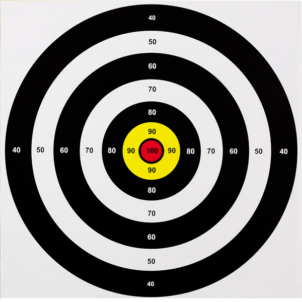 Мишень средняя (40x40) -10 шт