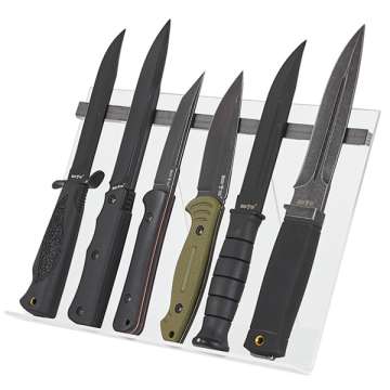 Подставка на 6 ножей (магнит)-пластик