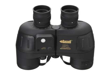 Бинокль 7x50 - BASSELL-w.p.(black)