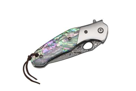 Нож складной DG 020 (дамаск)