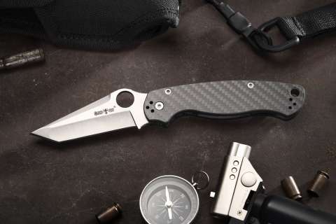 Нож складной SG 166 carbon black