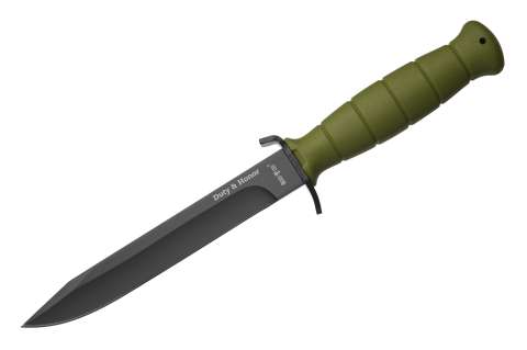 Нож нескладной 1168 green