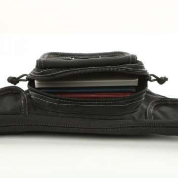 Сумка поясная Hasta Flash Black (velcro)