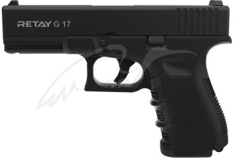 Пистолет стартовый Retay G17 кал. 9 мм. Цвет - black.
