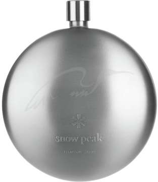 Фляга Snow Peak T-015 Titanium Curved Flask 200 ml