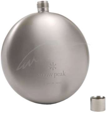 Фляга Snow Peak T-015 Titanium Curved Flask 200 ml