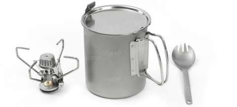 Набор посуды Snow Peak STARTER KIT горелка