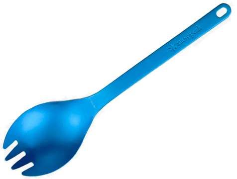 Ловилка Snow Peak SCT-004BL Titanium Spork ц:blue