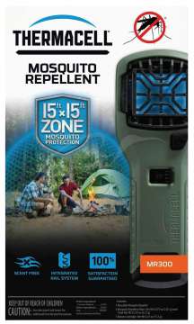 Пристрій від комарів Thermacell Portable Mosquito Repeller MR-300 ц:white