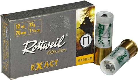 Патрон Rottweil Exact Magnum кал.12/70 пуля Gualandi масса 32 г