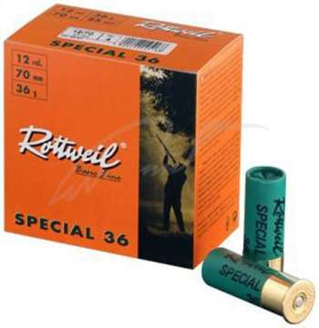Патрон Rottweil Special 36 кал.12/70 дробь №7 (2,5 мм) навеска 36 г