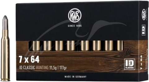 Патрон RUAG RWS кал. 7х64 пуля ID Classic масса 11,5г/177 гран