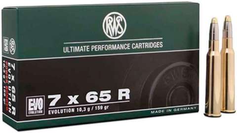 Патрон RWS кал.7х65 R пуля EVO масса 10,3 г