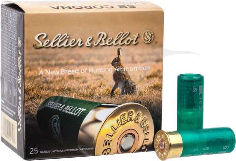 Патрон Sellier & Bellot CORONA кал. 12/70 дробь №4 (3,25 мм) навеска 32 г