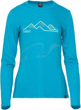 Термокофта Turbat Cozy Logo Wmn ц:lagoon