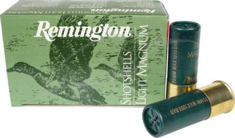 Патрон Remington Shotshells Light Magnum кал.12/70 дробь №1 (3,9 мм) навеска 42 грамма/ 1 ½ унции.