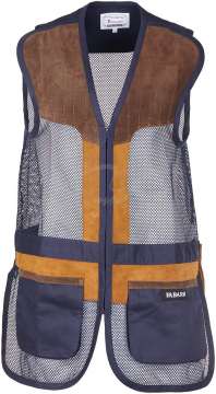 Жилет стрелковый Fabarm Superlative Summer. Размер - 4XL. Цвет - синий/оранжевый