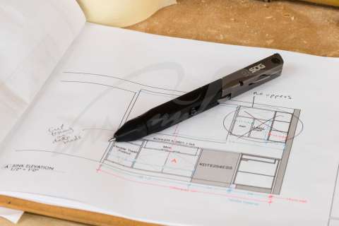 Мультитул SOG Baton Q1 ц: чорний