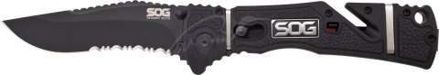 Нож SOG Trident Elite Black Blade