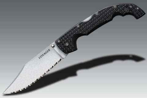 Ніж Cold Steel Voyager XL Clip Point Serrated