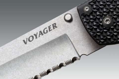 Ніж Cold Steel Voyager XL Clip Point Serrated