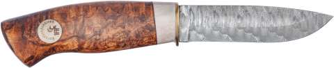 Нож Karesuandokniven Galten Damask