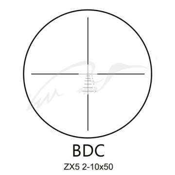 Прицел MINOX ZX5i 2-10x50 сетка - BDC (с подсветкой)