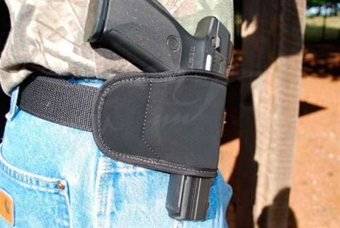 Універсальна поясна кобура GrovTec для невеликих і середніх пістолетів під правшу