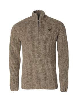 Пуловер Chevalier Groby Half Zip Wool. L. Saddle Brown