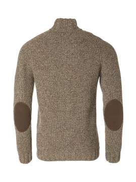 Пуловер Chevalier Groby Half Zip Wool. L. Saddle Brown