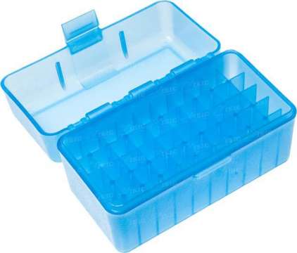 Коробка для патронов GTI Equipment кал .308 Win. Количество - 50 шт. Цвет - голубой