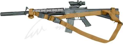 Ремень ружейный Condor 3-х точечный
Цвет - Песочный