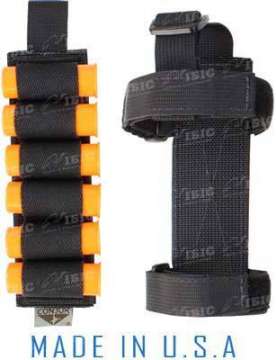 Патронташ на приклад Condor для 6-ти набоїв 12К
Колір - Чорний